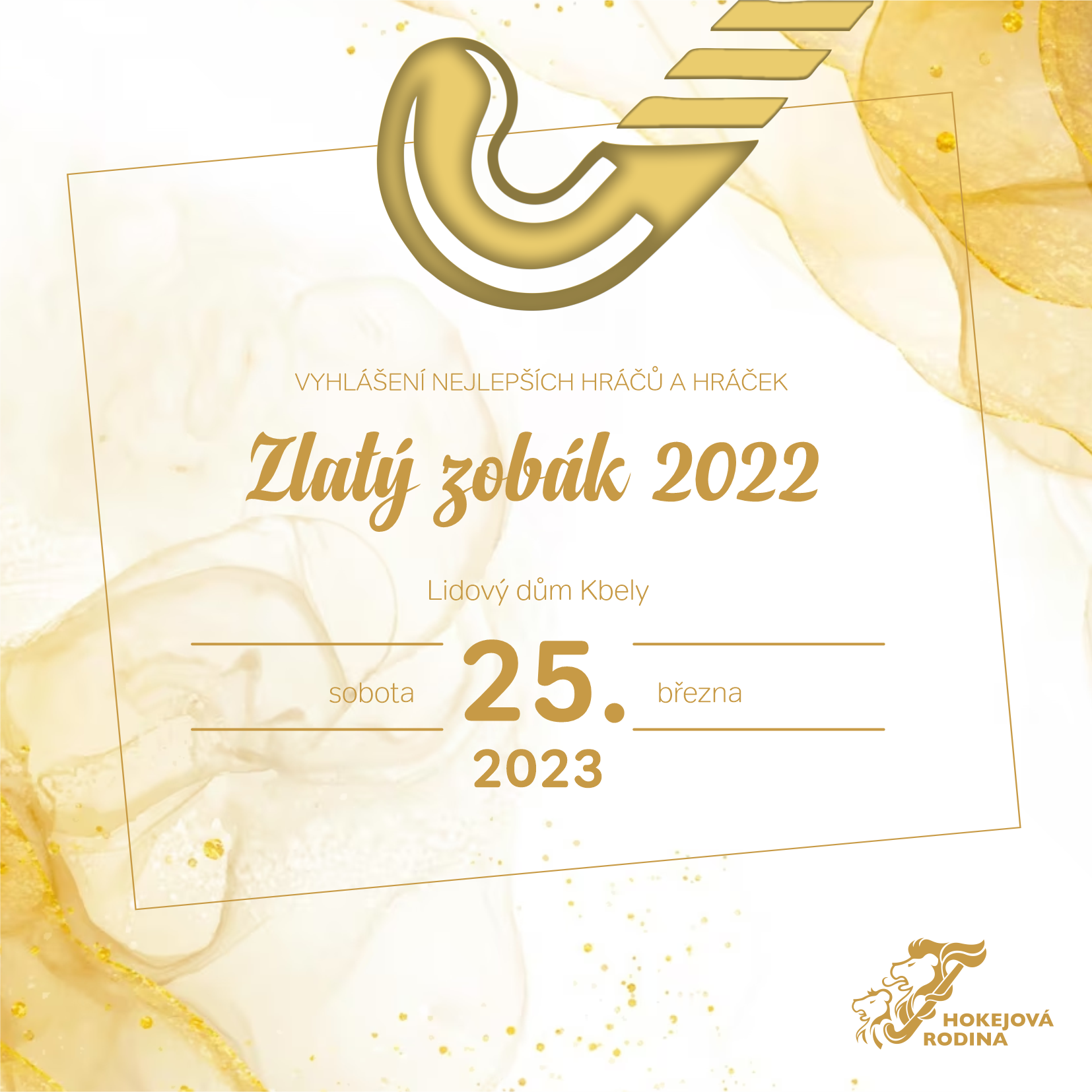 Galavečer pozemního hokeje již v březnu!