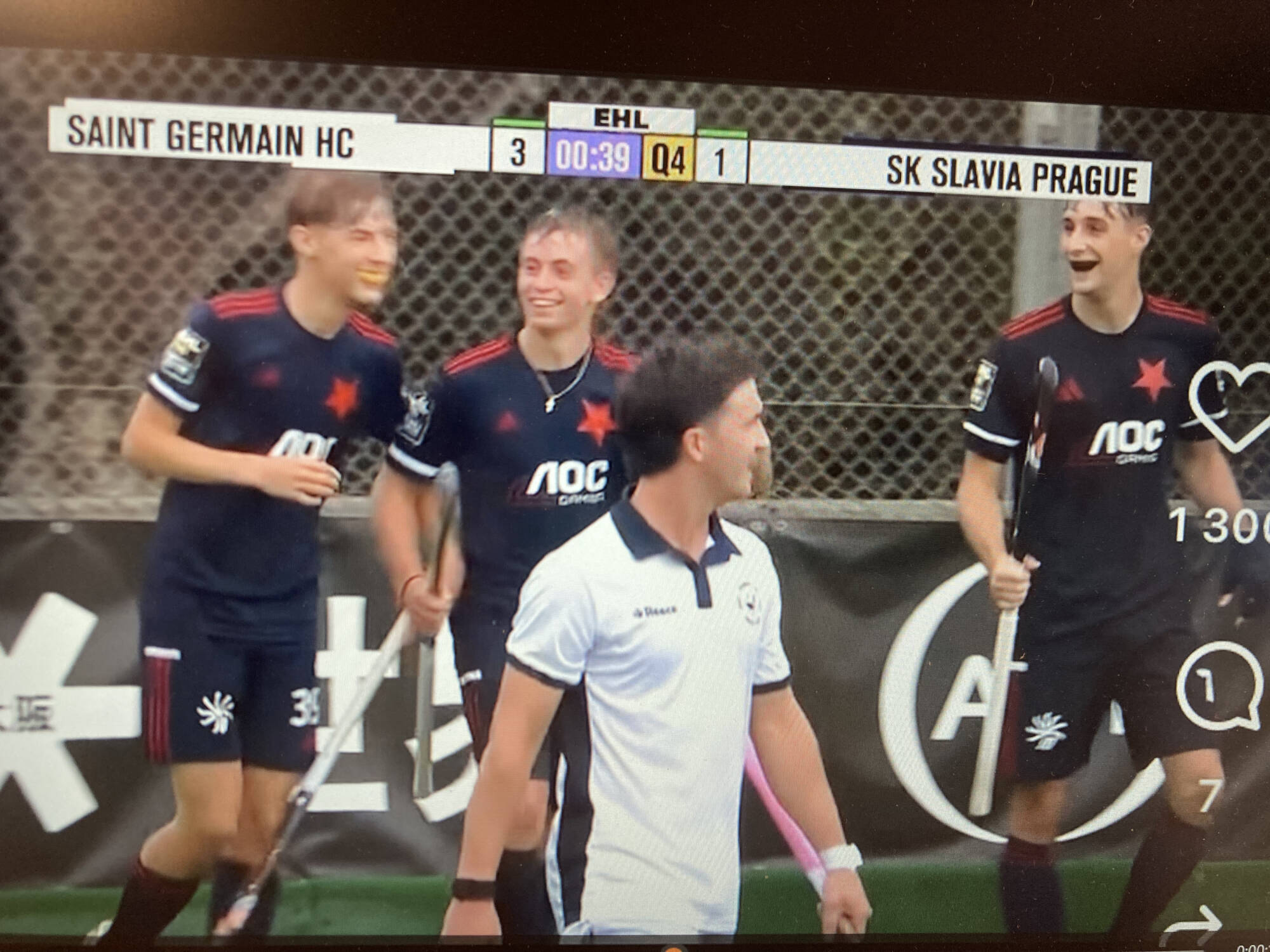 EHL  – Slavia z Barcelony odjela se ctí