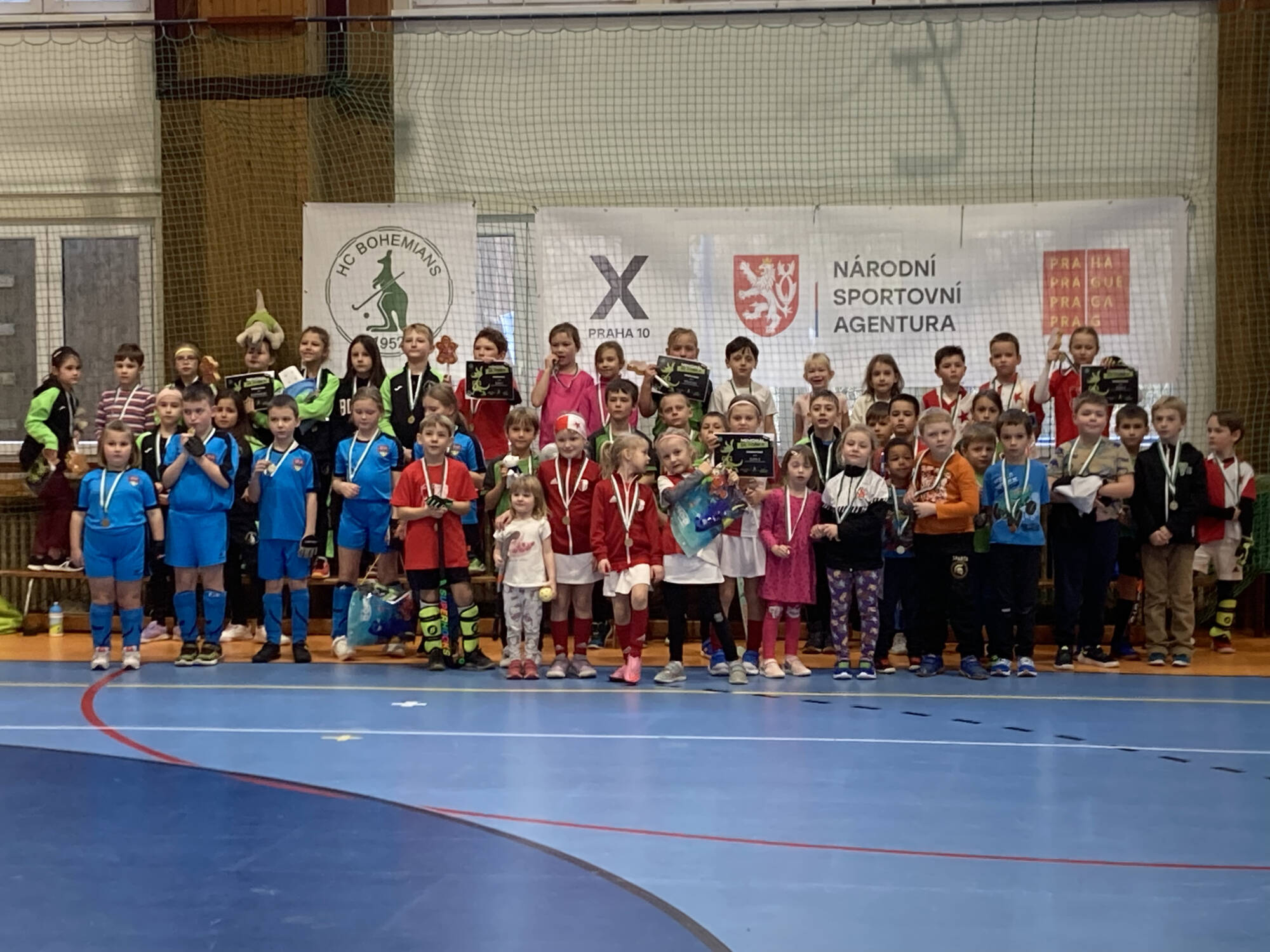 U8 – zahájena halová sezóna  – hala Chodov  22.11.2025