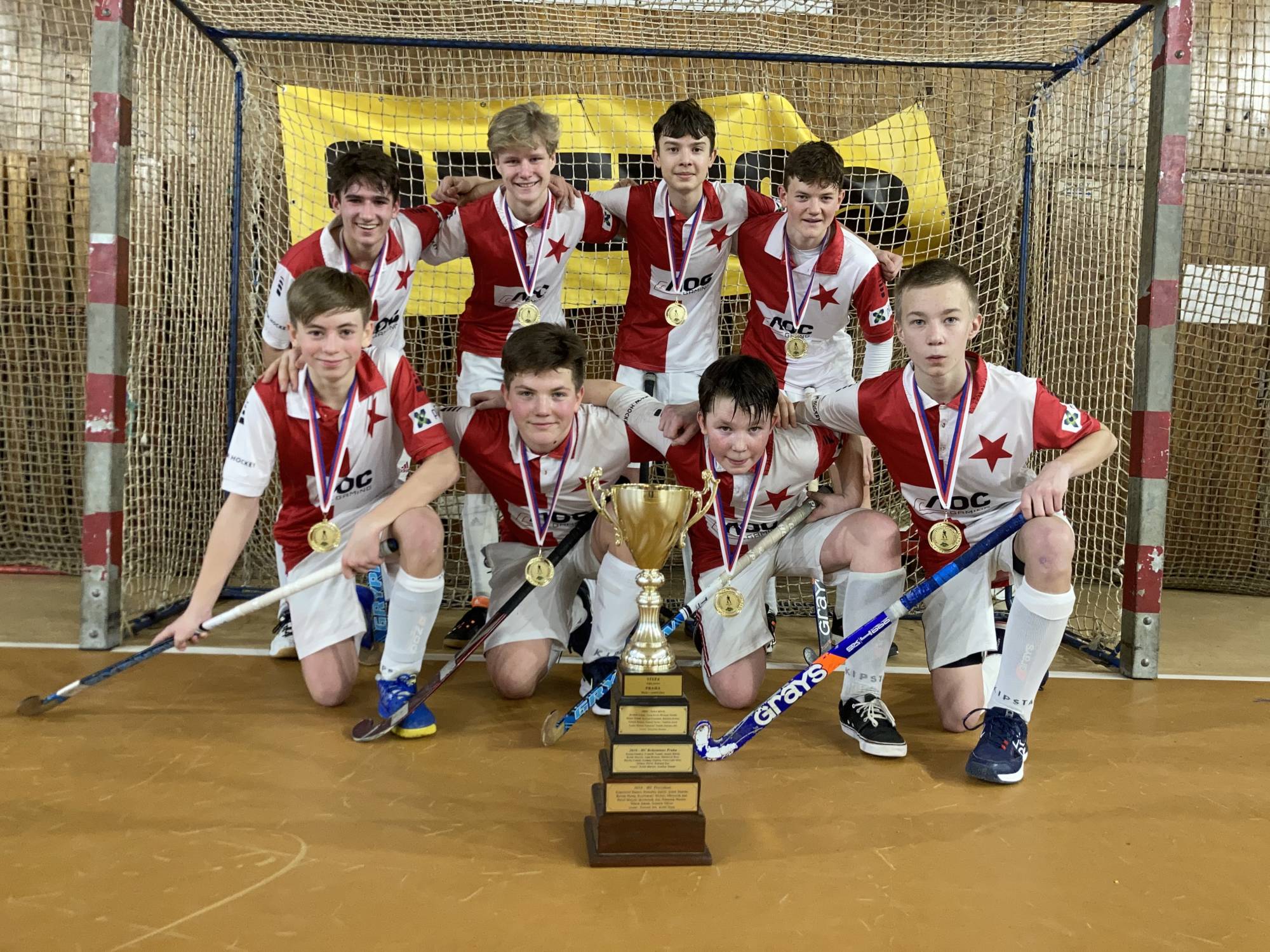 U15 – kluci-MISTR ČR V HALOVÉM HOKEJI 2021/22! (aneb výjimečná generace)