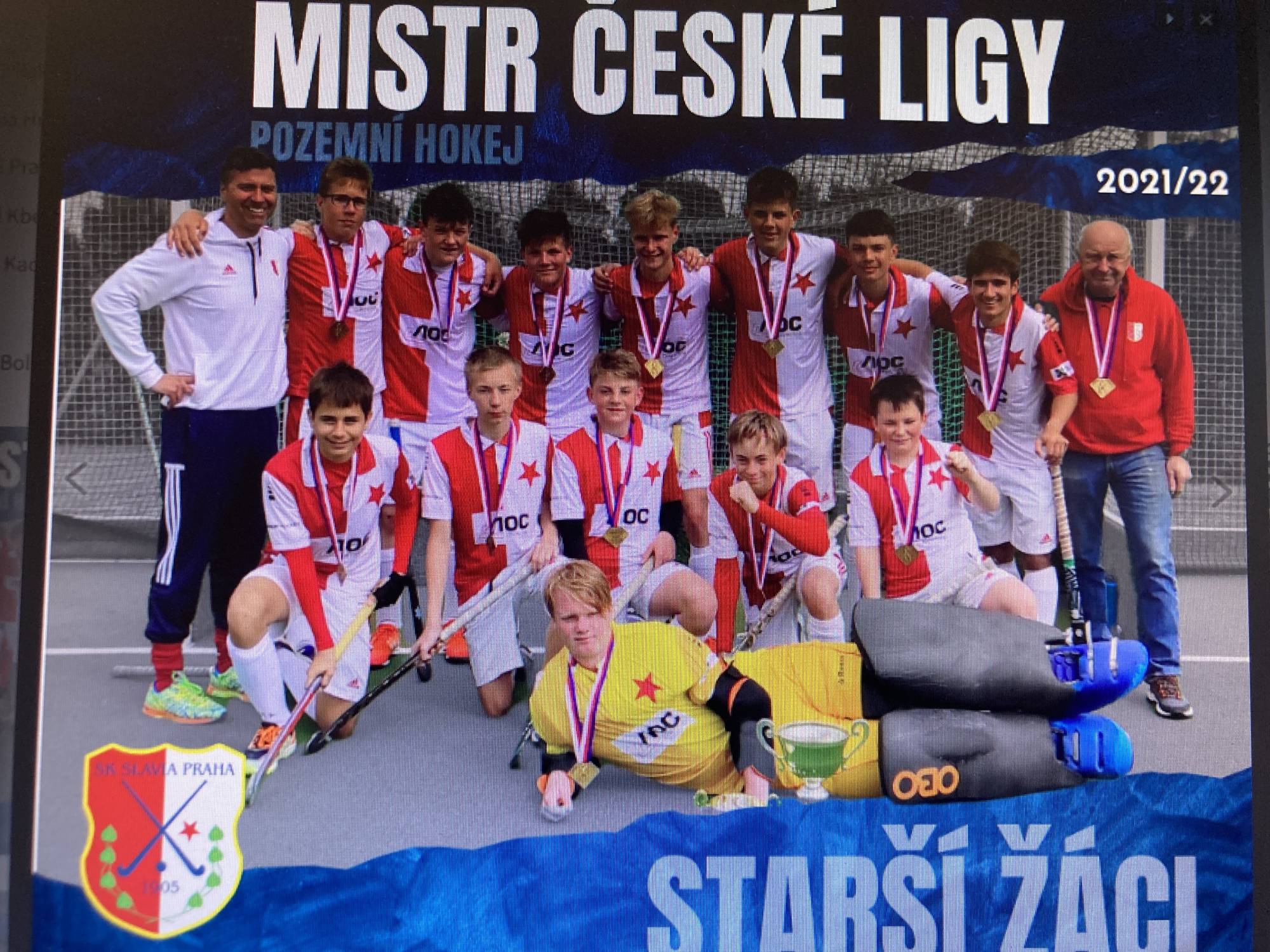 U15 – kluci, MISTŘI ČR – double 2021/22 (venek + hala)