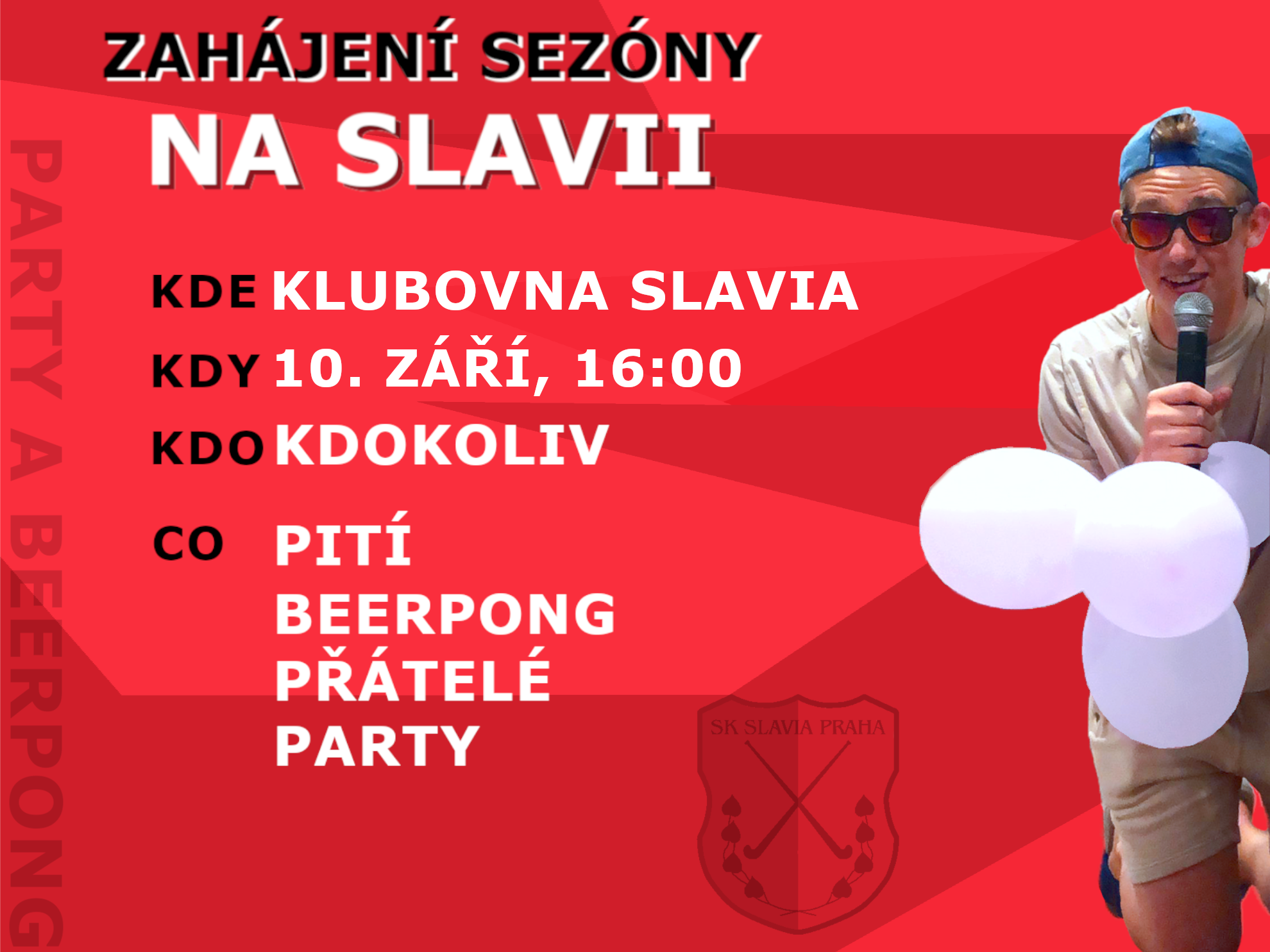 Zahájení sezóny na Slavii – všichni jsou zváni